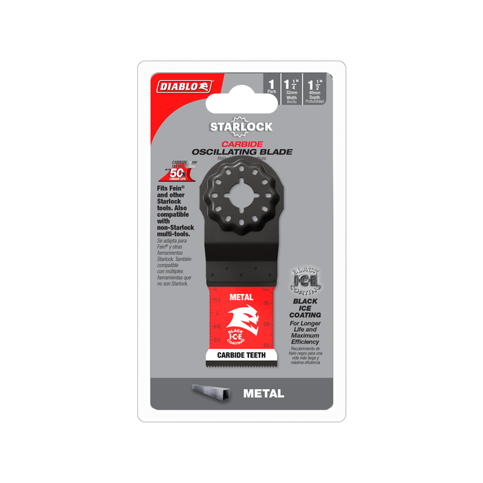 Diablo 32mm Starlock Carbide Multi-Tool Blade For Metal 