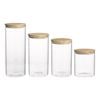 Ecology Pantry Set Of 4 Round Canisters