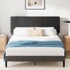 Zinus Double Cambril Bed Frame Fabric Bed Base Upholstered - Dark Grey