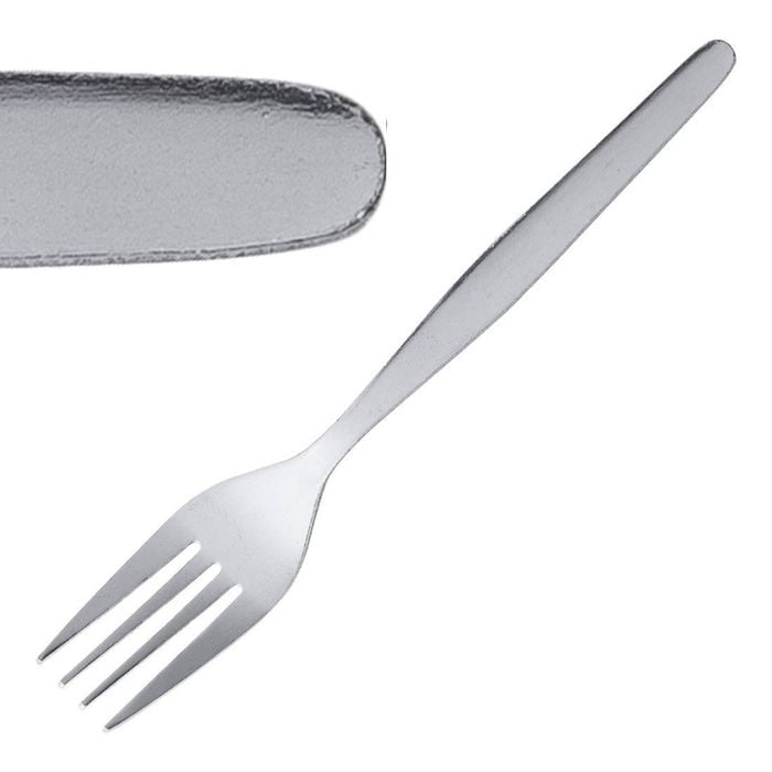 Olympia Children's Forks Kelso 12 Pack 145mm 18/0 Stainless Steel Durable Cutlery