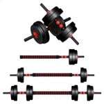 BLACK LORD 20kg 3in1 Dumbbell Set