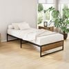 Artiss Metal Bed Frame Single Size Beds Base Platform Wood