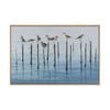 Artey | Midday Break - Framed Canvas - Natural Frame - 100 x 150cm