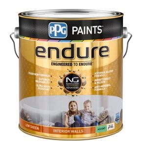PPG Paints Endure 4L Accent Low Sheen Interior Wall Paint - 4L