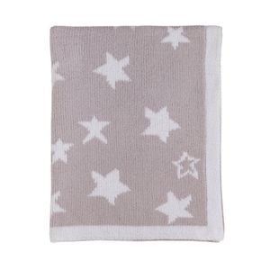 Living Textiles Chenille Blanket - Galaxy Grey