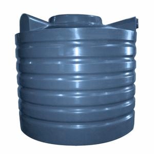 Clark Tanks 1000L Round Poly Water Tank - Mountain Blue