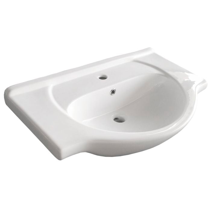 Estilo 750mm Semi Recessed Vanity Basin