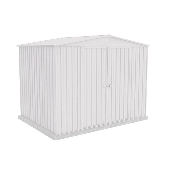 Absco Sheds 3.00mW x 2.18mD x 2.30mH Zincalume Double Door Highlander Garden Shed 