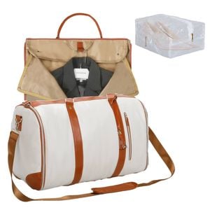 Slimbridge 55L Carry-On Garment Duffle Bag Beige