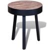 vidaXL End Table Round Home Furniture Telephone Stand