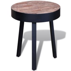 vidaXL End Table Round Home Furniture Telephone Stand