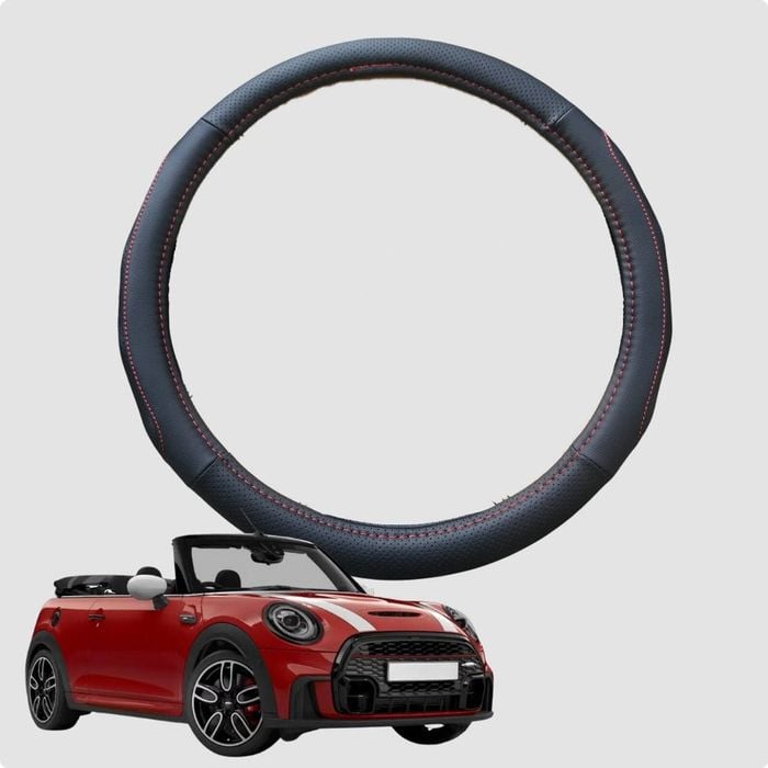 Steering Wheel Cover for MINI Cooper Convertible 2015-Current (F57) 38CM | Circle