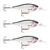 3x Rapala 7.5cm Shad Rap Elite (Floating) Fishing Lures - Gilded Live Roach