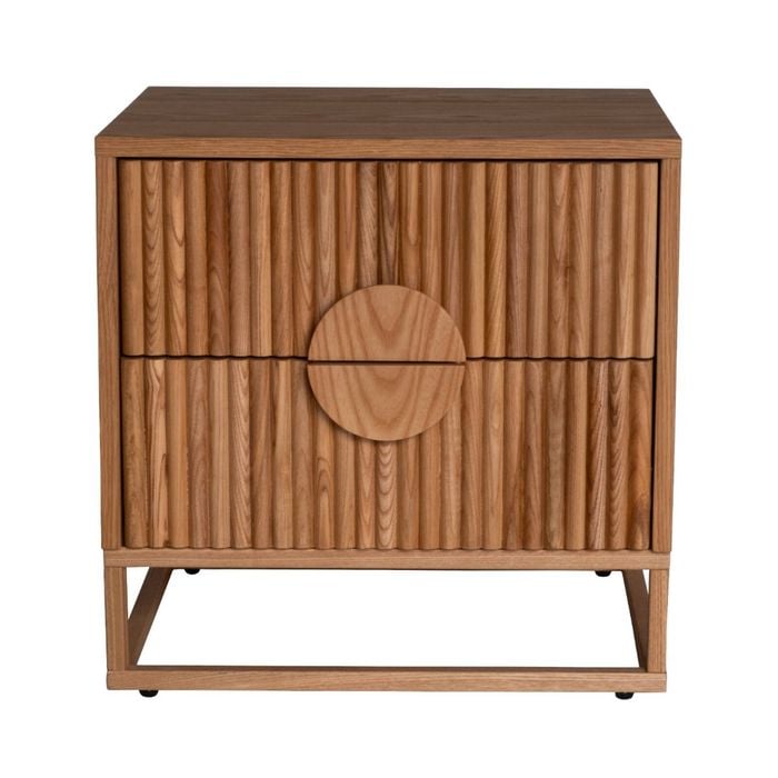 Sk Designer Living | Tao Wood Bedside Table - Walnut