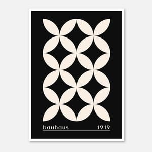 Galrie Bauhaus 1919 Geometric Abstract Art Print for Modern Decor, Poster Only, 70 x 100cm (28 x 40inch)