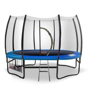Kahuna Twister 10ft Springless Trampoline - Blue