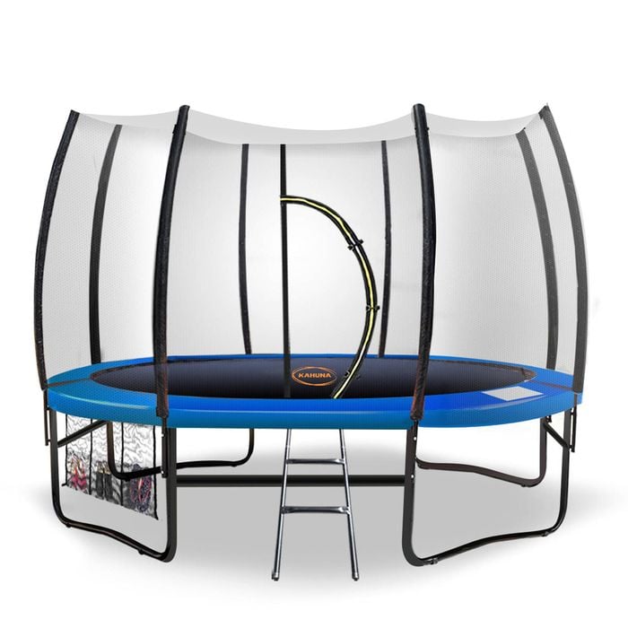 Kahuna Twister 10ft Springless Trampoline - Blue