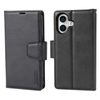 For Apple iPhone 17 Genuine Hanman 2 in 1 Detachable Magnetic Flip Leather Wallet Cover Case (Black)