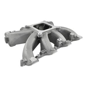 Hurricane GM LS1/LS2/LS6 Single-Plane Intake Manifold, Cathedral Port, Cast Aluminium, 2500-7000 RPM Range