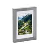 Nicola Spring Photo Frame with 4" x 6" Mount - 5" x 7" - Grey