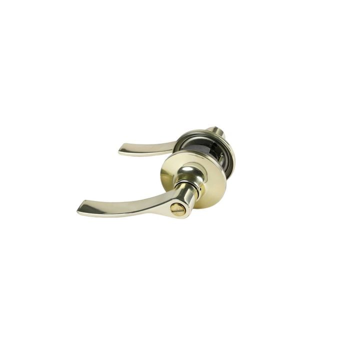 Lockwood Satin Chrome Symmetry District Privacy Leverset