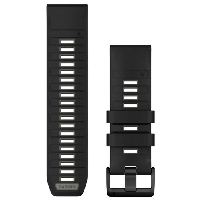 Garmin QuickFit 26 Watch Band - Black/Pebble Grey