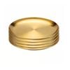 SOGA 26cm Premium Gold Grilling Plate Durable Heat Resistant Perfect for BBQs and Outdoor Cooking Kitchen Essential