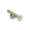 Pinnacle 6 x 50mm Yellow Zinc Hi Tensile Hex Bolt And Nut  - 6 Pack