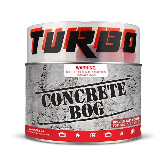 Turbo 1 Litre Concrete Bog