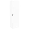 Lugna 2048 x 600 x 380mm White 3 Shelf 3 Drawers Right Hinged Door Storage Cabinet