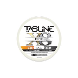 Tasline Elite White 300m Braid Fishing Line 60lb