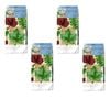 Just Comfort Set of 4 Microfibre Printed Tea Towels Leaves