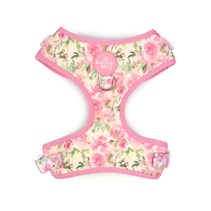 Holly & Co  My Little Peony Extra Large Pink Stylish Dog Harness