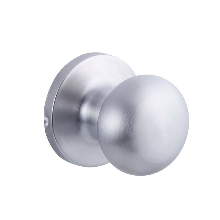 Tasman Satin Chrome Tula Dummy Knob