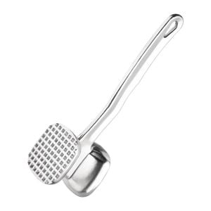 Vogue Steak Hammer Dual Sided Meat Tenderiser Aluminium 240mm C634 Commercial Kitchen Tool