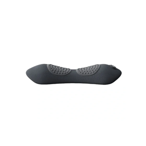 Provecta 3 in 1 Rechargeable Lumbar Massager Heat Vibration Memory Foam Back Support Pillow Dark Grey