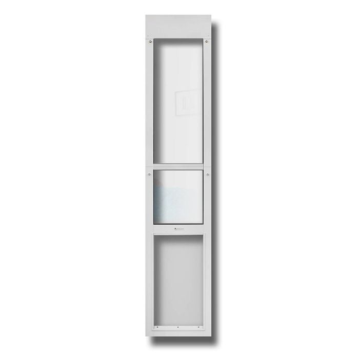 La Luna Pet Care - Medium - White - Folding Patio Pet Door Insert