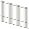 ProtectorAl 1201-2400W x 1800H Pale Eucalypt Spear Top Pool Fence Panel Raked Up to 15º