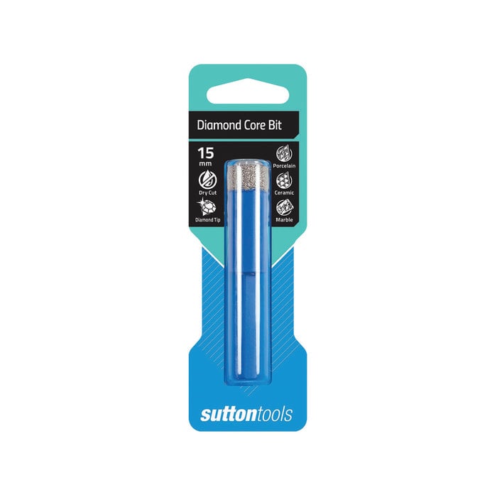 Sutton Tools 15mm Diamond Core Drill Bit