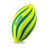 Franklin 9in Spiral Football Durable Grip Outdoor Play Yellow/blue