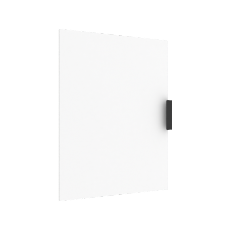 Lugna 768 x 600 x 16mm White Left Hand Door