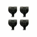 Everhang 10kg Black Picture Hanging Moulding Hook - 4 Pack