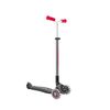 Globber Master With Lights Scooter - Black/red