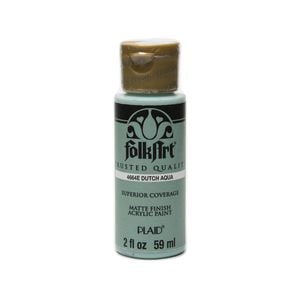 Folkart Premium Acrylic Paint 59ml Dutch Aqua