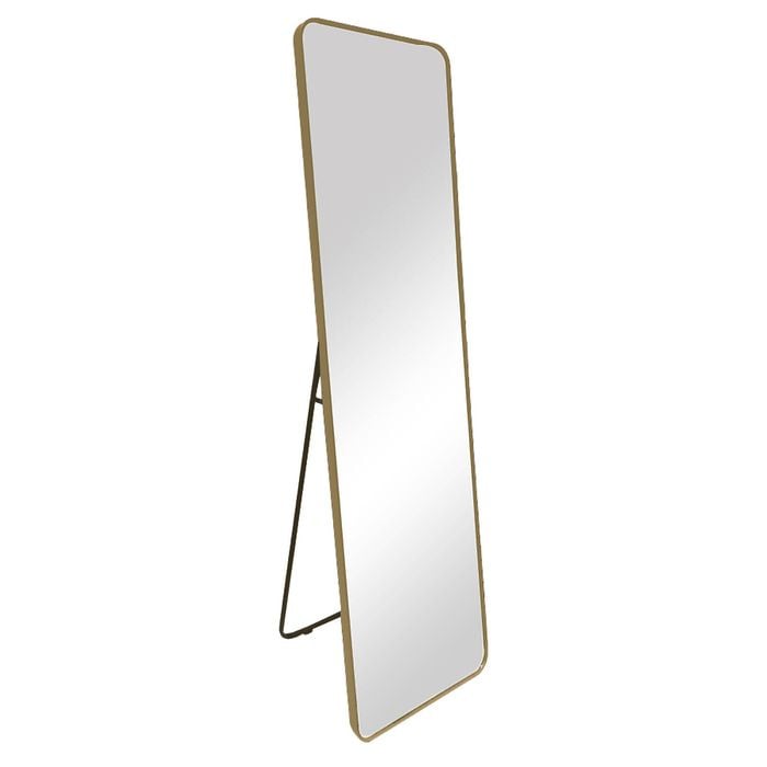 Urban Style Reflections Freestanding Mirror Alum Gold