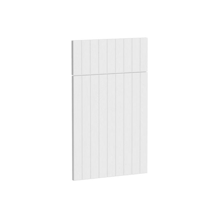 Kaboodle 450mm Provincial White V-Groove 1 Door/1 Drawer Panels