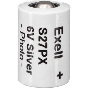 Exell Battery S27px 6v Silver Battery