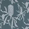Porter's Paints A4 Sample Smokey Blue Banksia Wallpaper