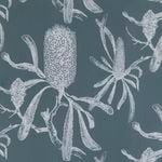 Porter's Paints A4 Sample Smokey Blue Banksia Wallpaper