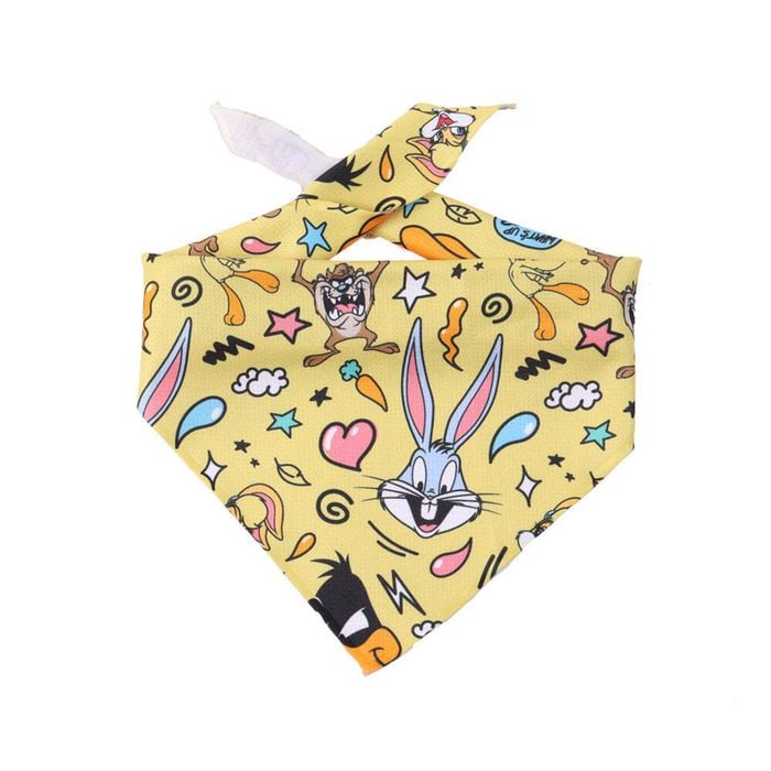 The Stubby Club Looney Tunes Dog/Puppy Bandana Large Triangle Neck Accessory